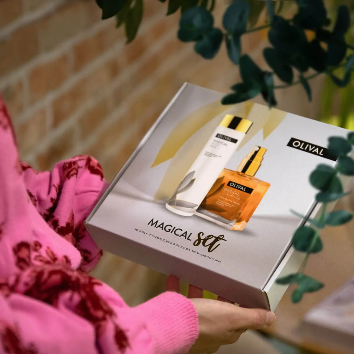 Olival Professional Magical Set kropssæt med guldolie