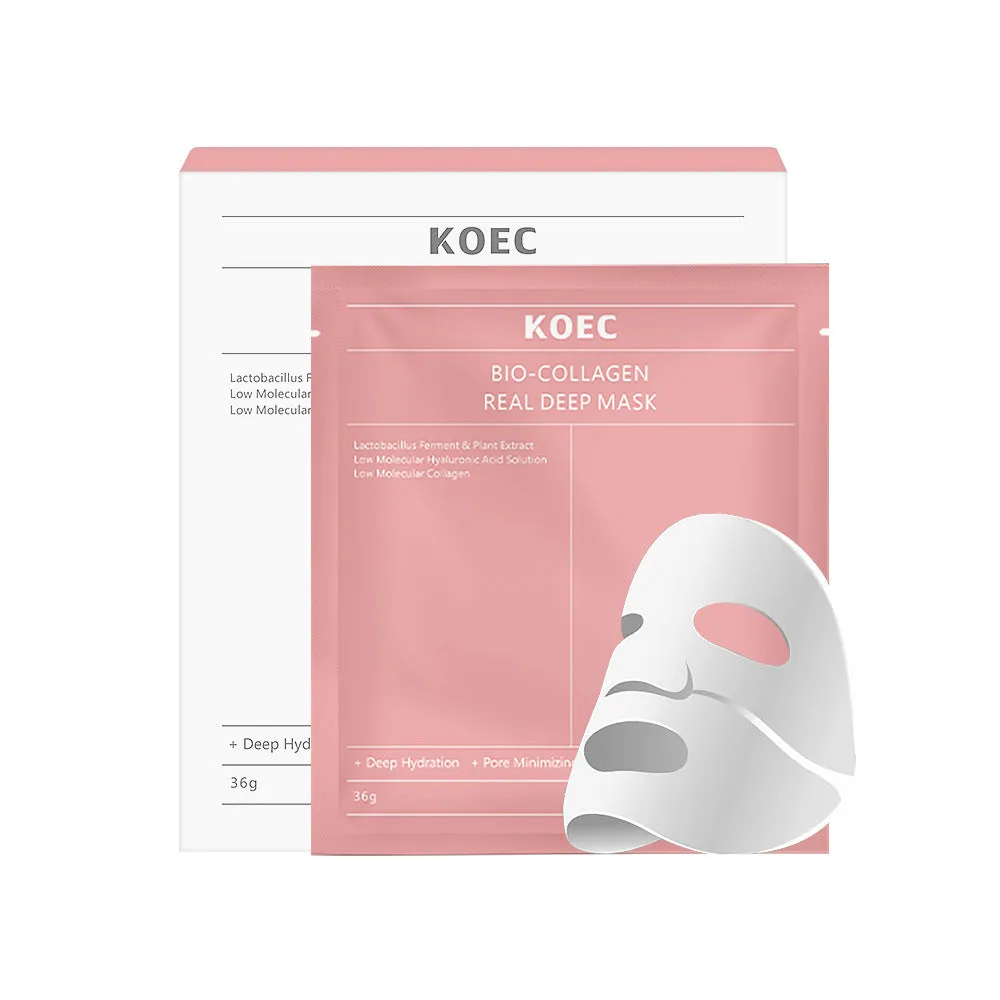 KOEC Collagen Peptide hudplejesæt opstrammende 5 dele