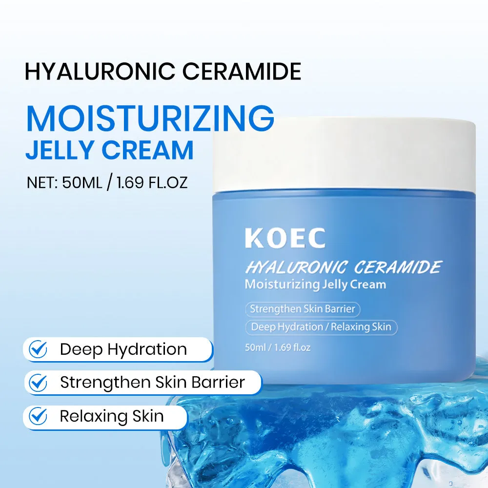 KOEC Hyaluronic Ceramide Moisturizing Jelly Cream gelcreme