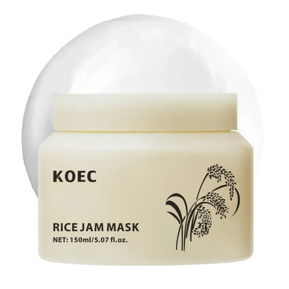 KOEC Rice Jam ansigtsmaske 150g opklarende til mat hud