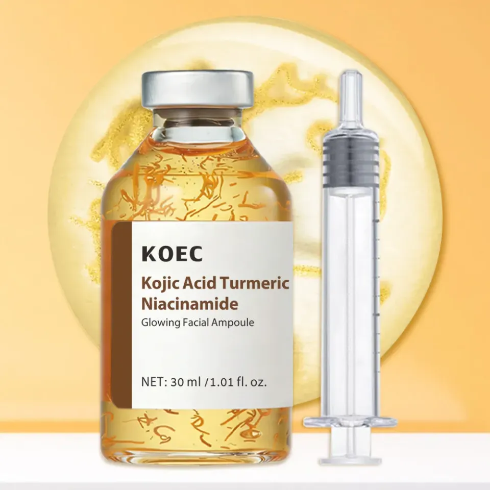 KOEC Kojic Acid Turmeric Niacinamide ampul mod pletter
