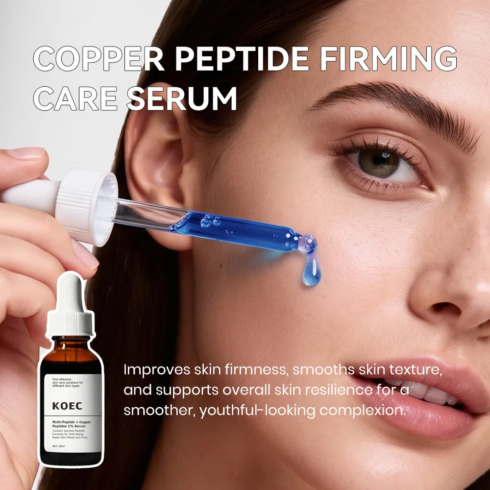 KOEC Multi-Peptide Copper Peptides 1% ansigtsserum mod linjer