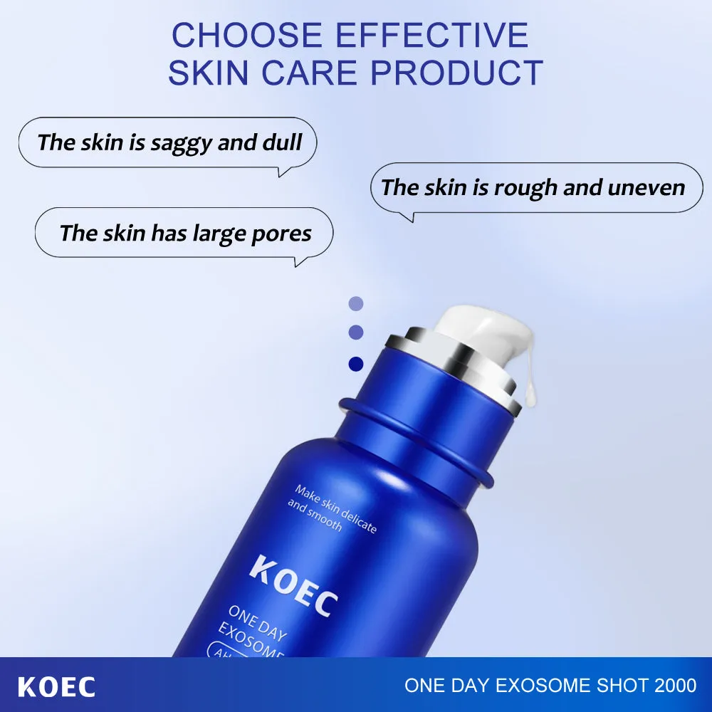 KOEC One Day Exosome Shot 2000 ansigtsserum porer
