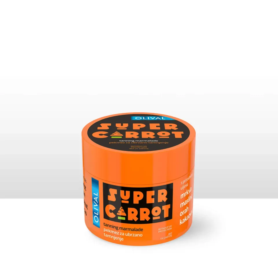 Olival Super Carrot tan jam gulerod hurtig farve