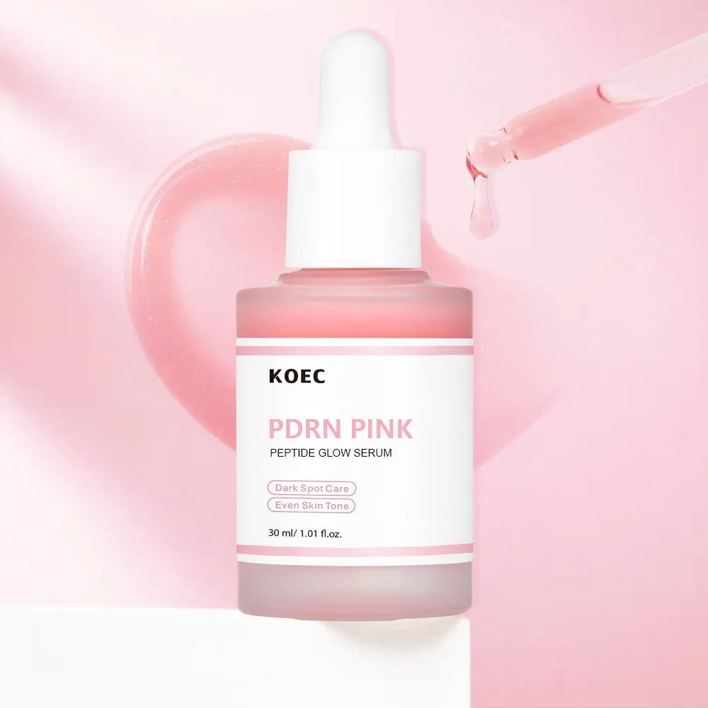 KOEC Pink PDRN ansigtsserum glød 5 peptider