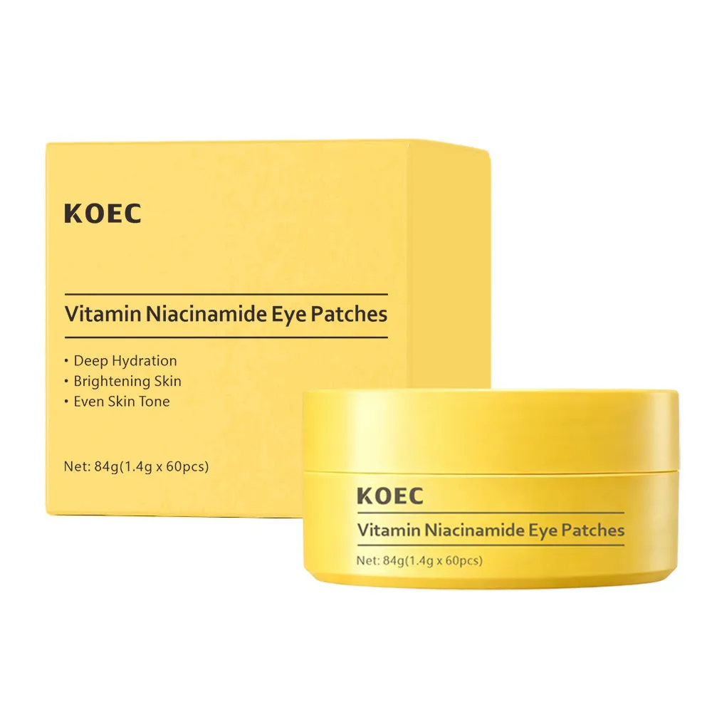KOEC Vitamin Niacinamide øjenmaske mod mørke rander