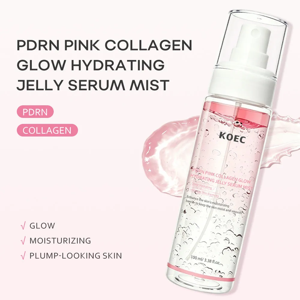 KOEC PDRN Pink Collagen ansigtsmist jelly serum