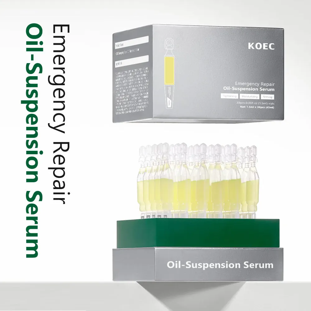 KOEC Emergency Repair Oil-Suspension serum 30 stk tør hud