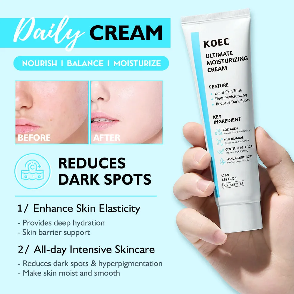 KOEC Ultimate Moisturizing Cream fugtcreme 50 ml til tør hud