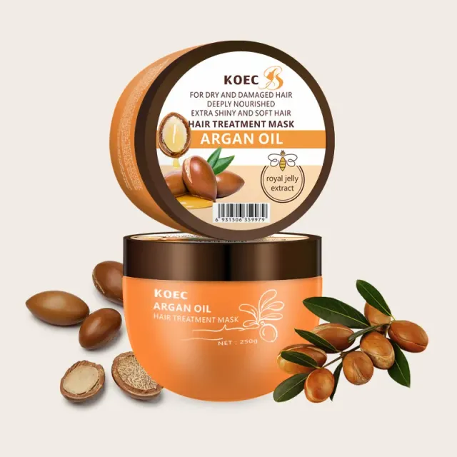 KOEC Argan Oil hårmaske 250 g til tørt hår