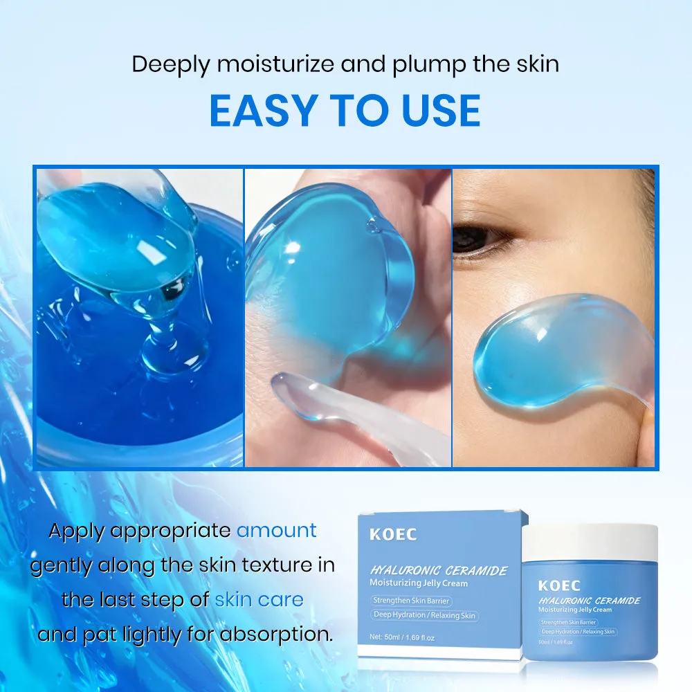KOEC Hyaluronic Ceramide Moisturizing Jelly Cream gelcreme