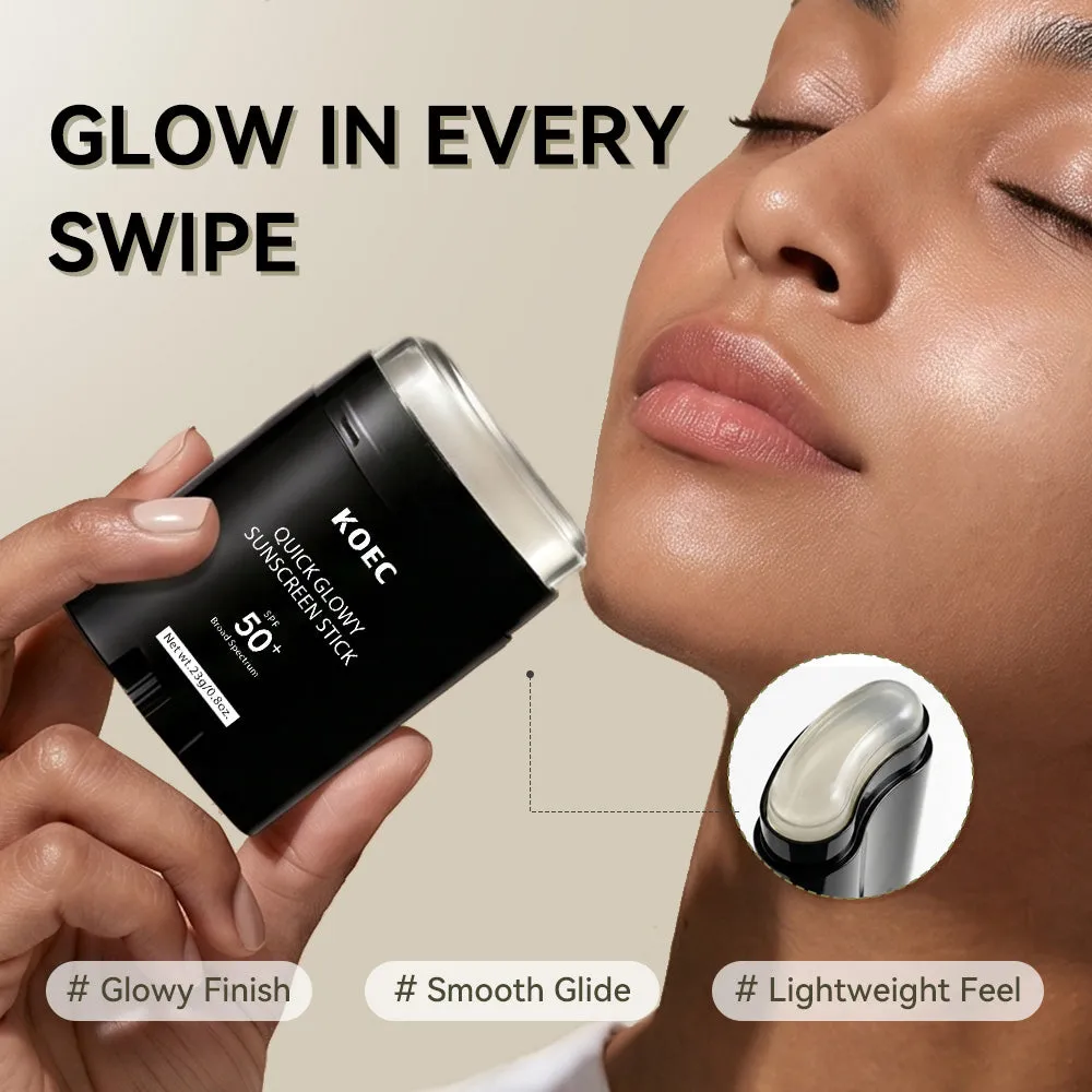 KOEC Quick Glowy Sunscreen Stick solstift med glow