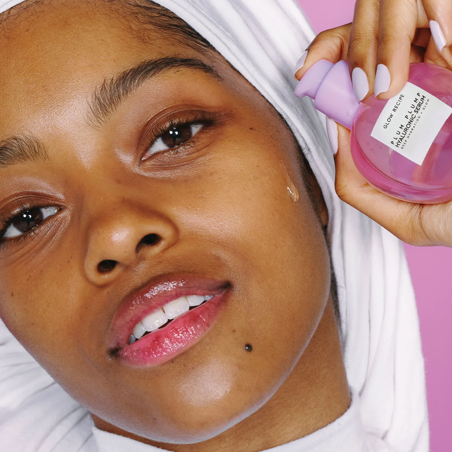 Glow Recipe Plum Plump hyaluron serum 30 ml tør hud