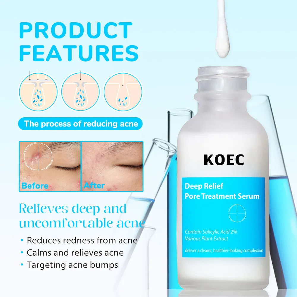 KOEC Salicylic Acid acne serum mod bumser 1 stk