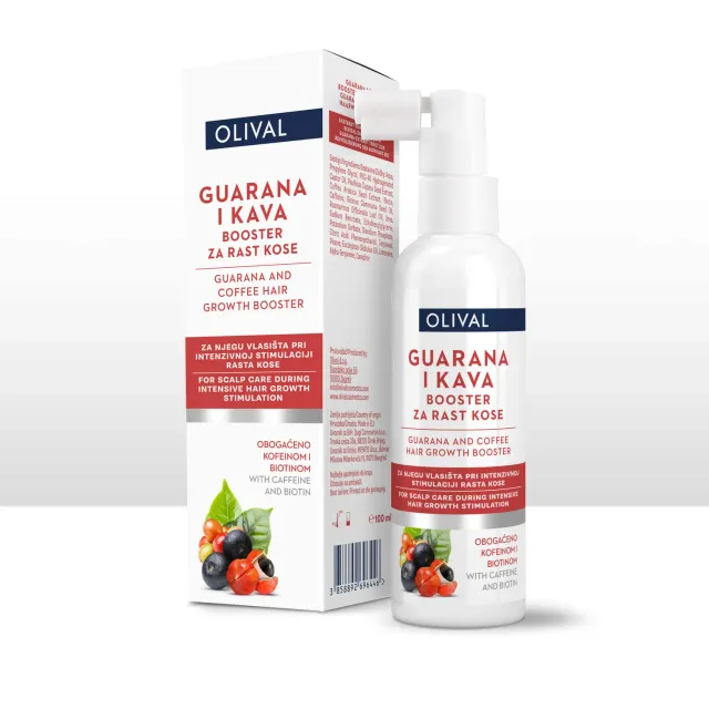 Olival Guarana and Coffee Hair Growth Booster hårserum
