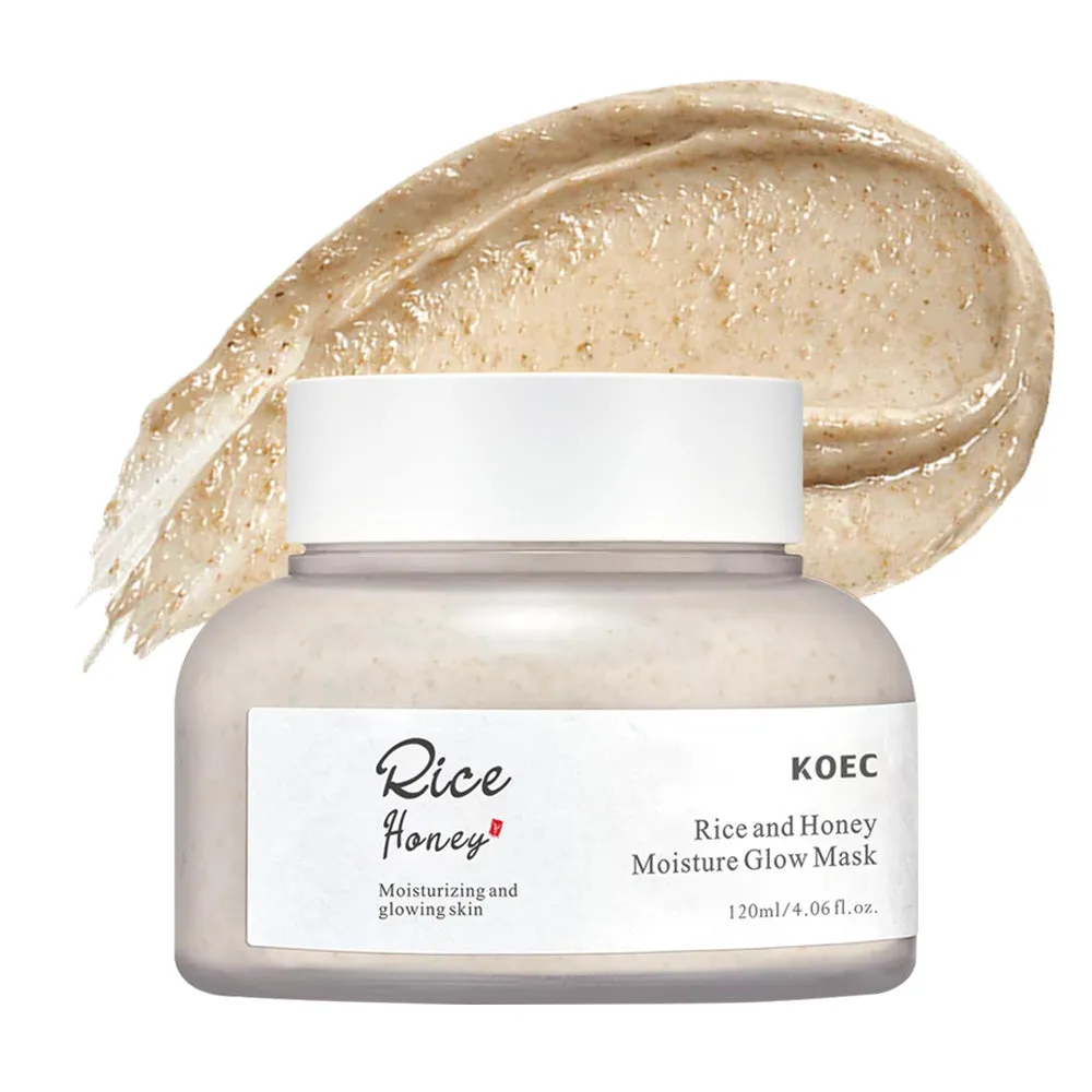 KOEC Rice Glow Moisture hudplejesæt 3 dele ris