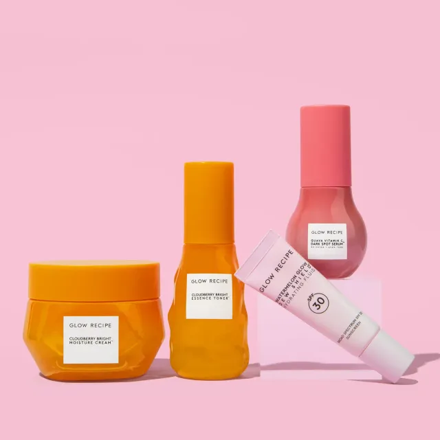 Glow Recipe Brightening hudplejesæt 4 dele med C-vitamin