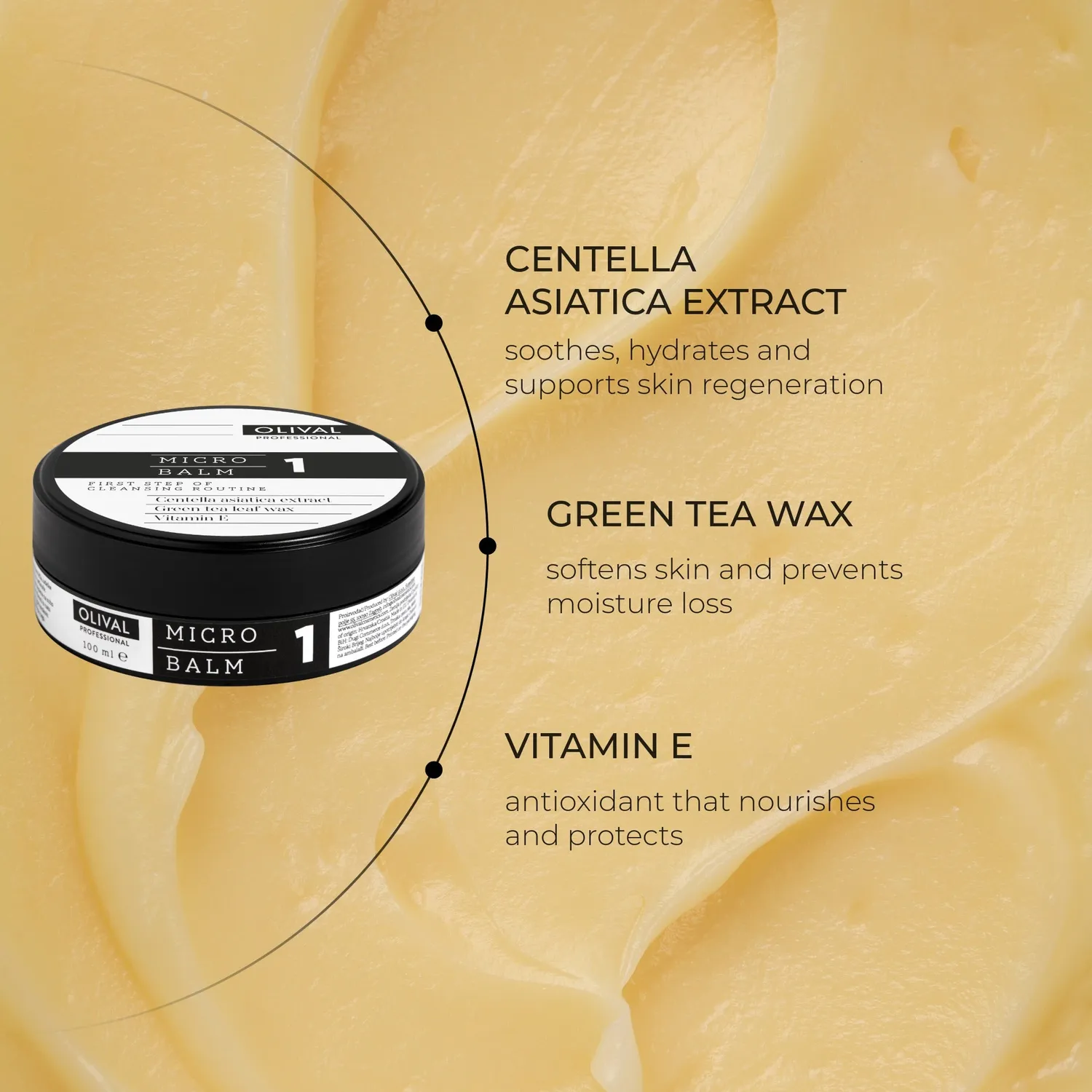 Olival Professional Microbalm rensebalm centella
