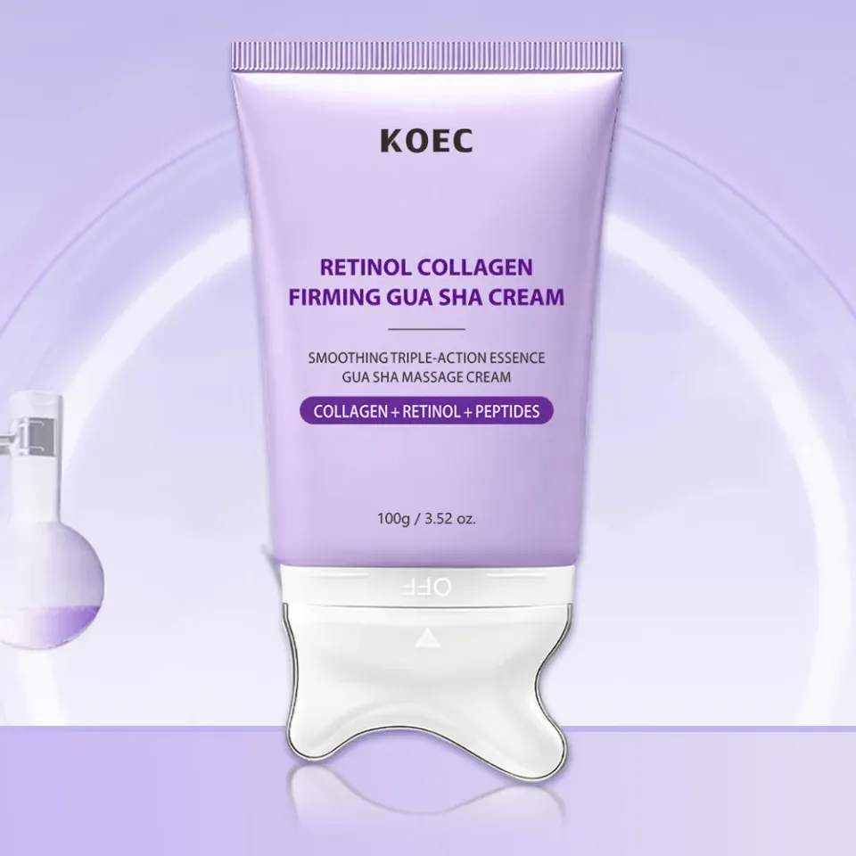 KOEC Retinol Collagen Gua Sha ansigtscreme opstrammende