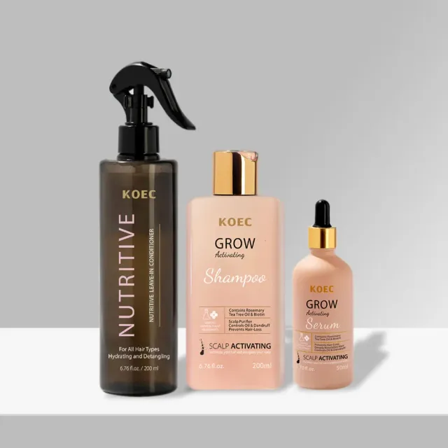 KOEC Hair Care hårsæt shampoo balsam serum