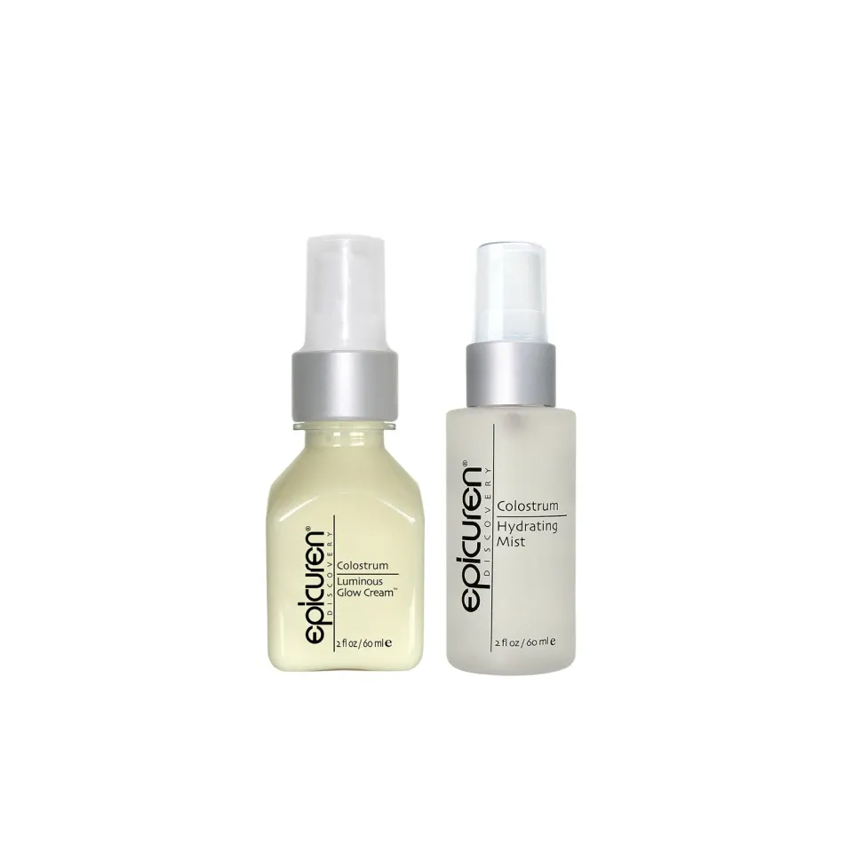 Epicuren Colostrum Duo ansigtssæt 2x60 ml til tør hud