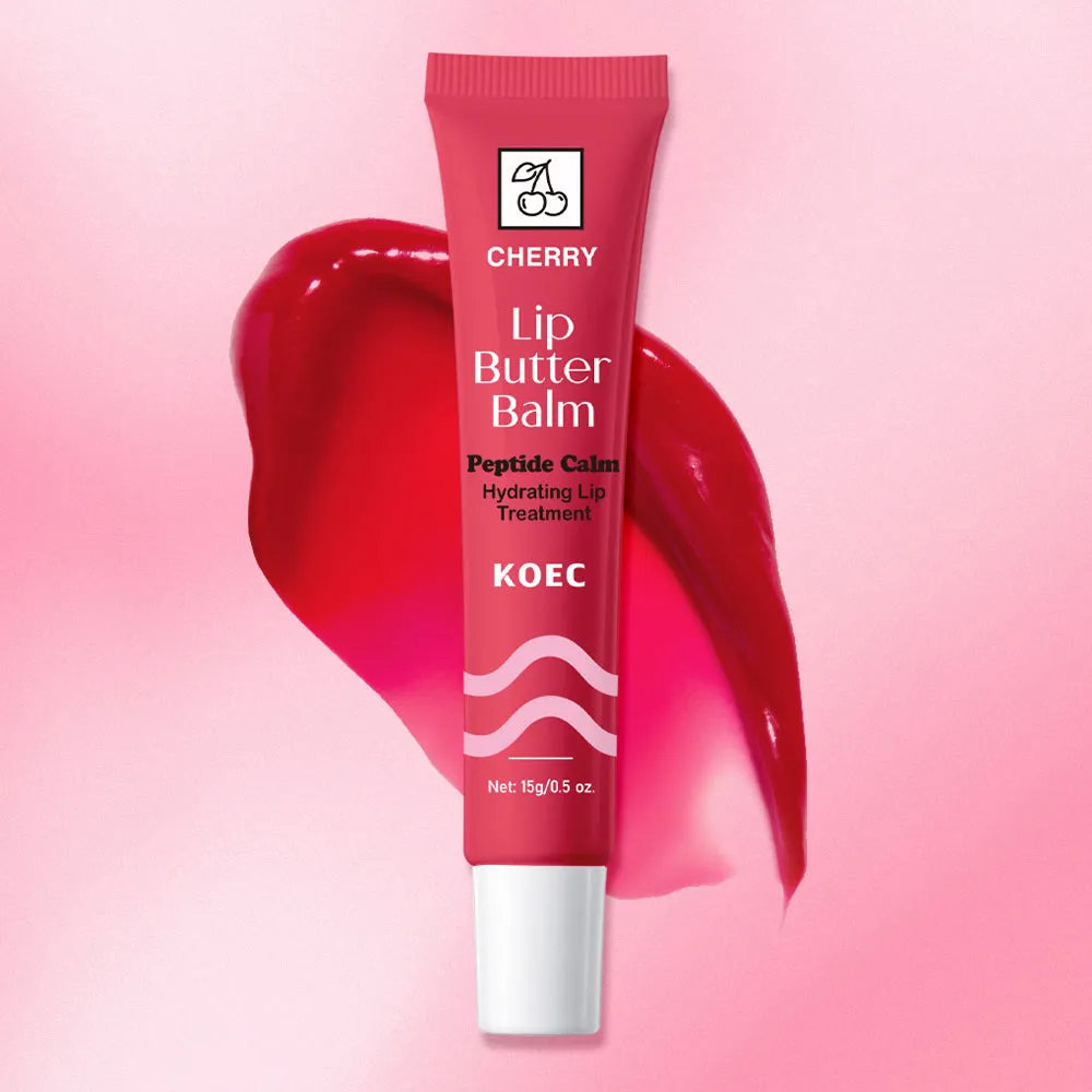KOEC Peptide Calm Lip Butter Læbebalsam 4 stk sæt