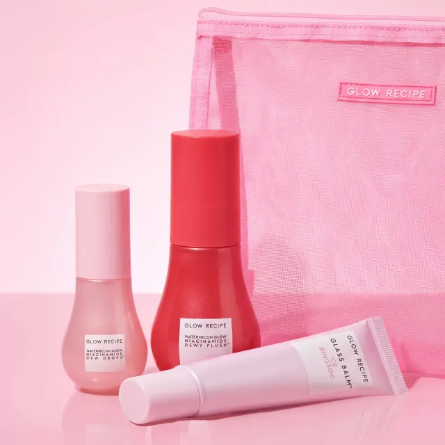 Glow Recipe Dewy Trio Kit sæt 4 dele fugtglow