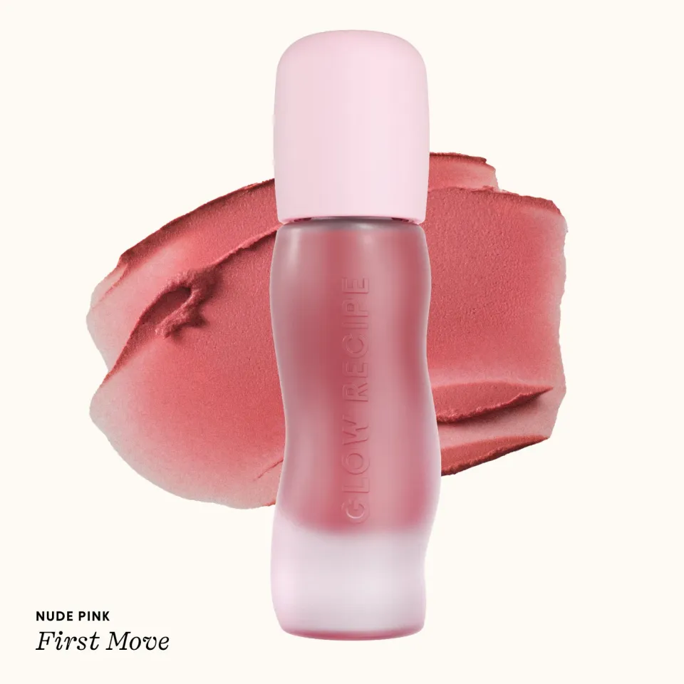 Glow Recipe PDRN Lip Blur læbepomade First Move nude pink