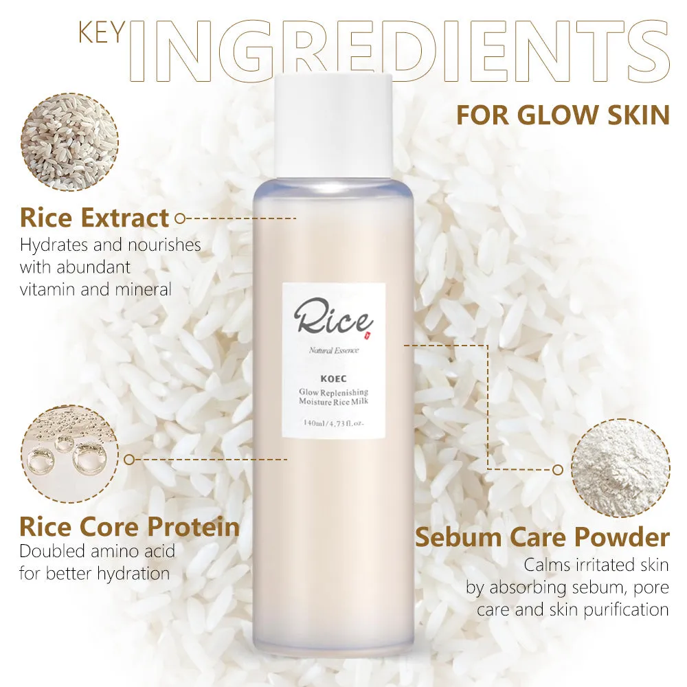 KOEC Glow Replenishing Rice Facial Toner ansigtstoner