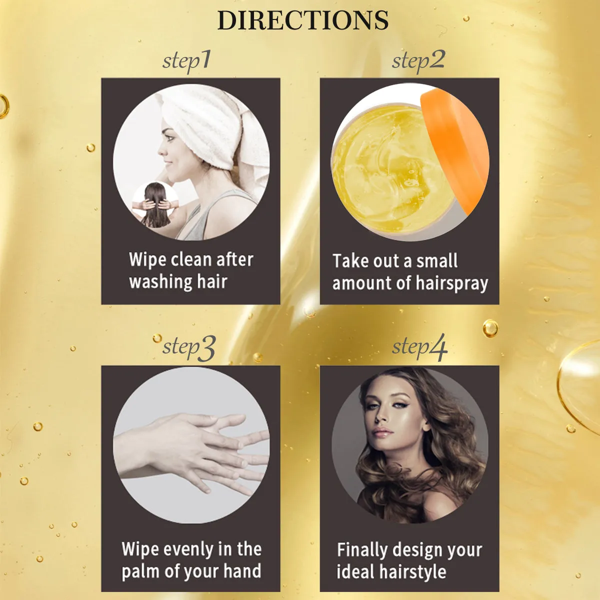 KOEC Argan Oil Styling hårgel 250 g med glans
