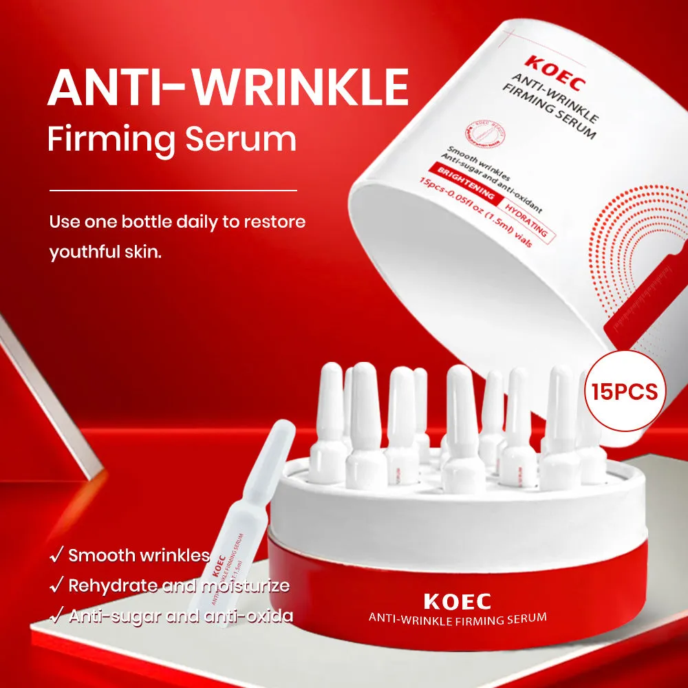 KOEC Anti-Wrinkle Firming serum 15x1,5 ml mod rynker