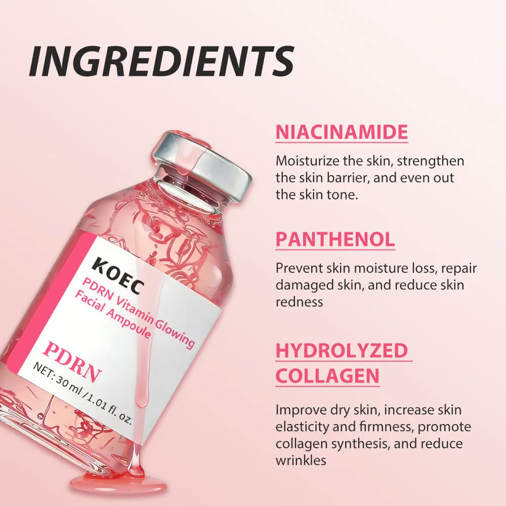 KOEC PDRN Vitamin Glowing ampul med kollagen