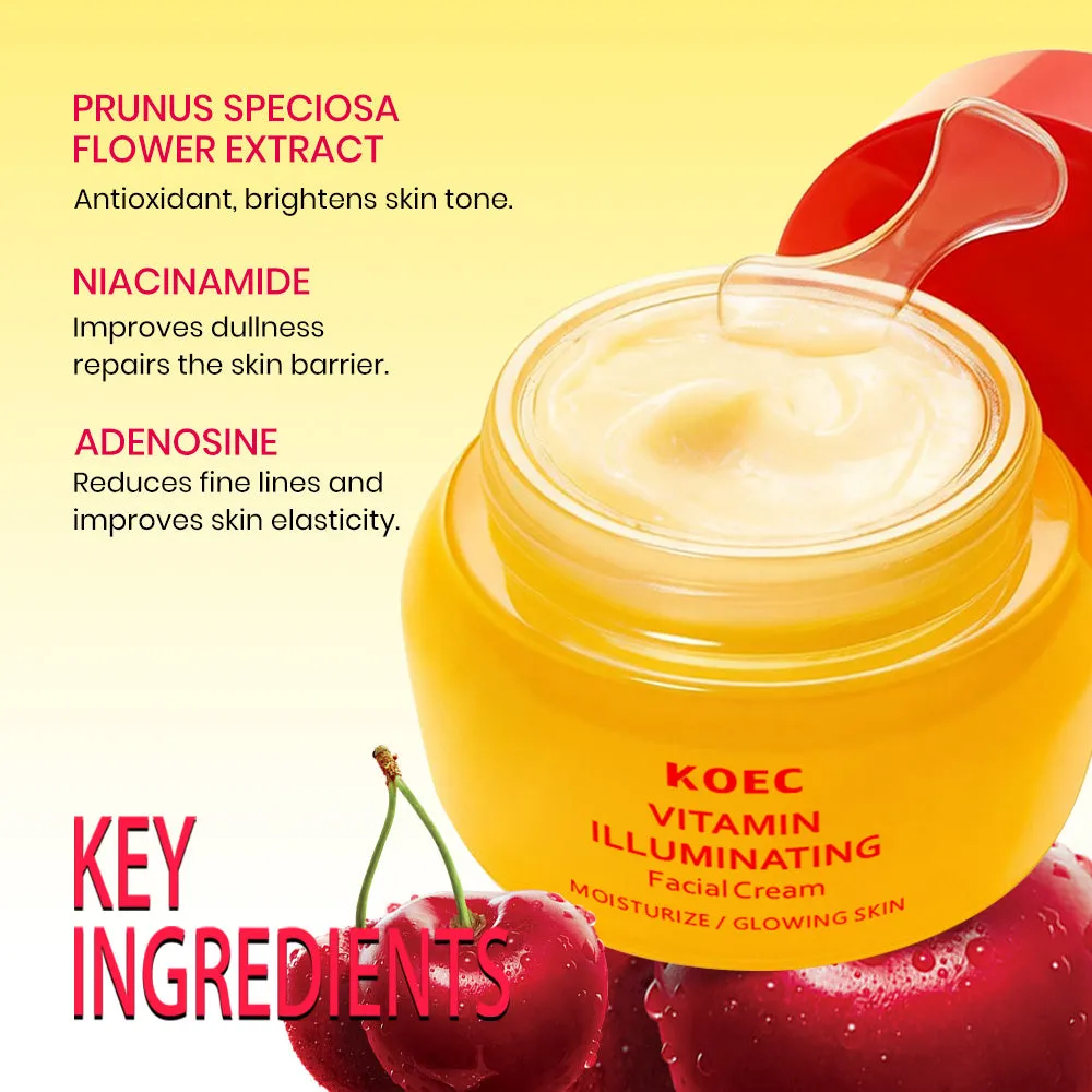 KOEC Vitamin C Illuminating ansigtscreme glødgivende