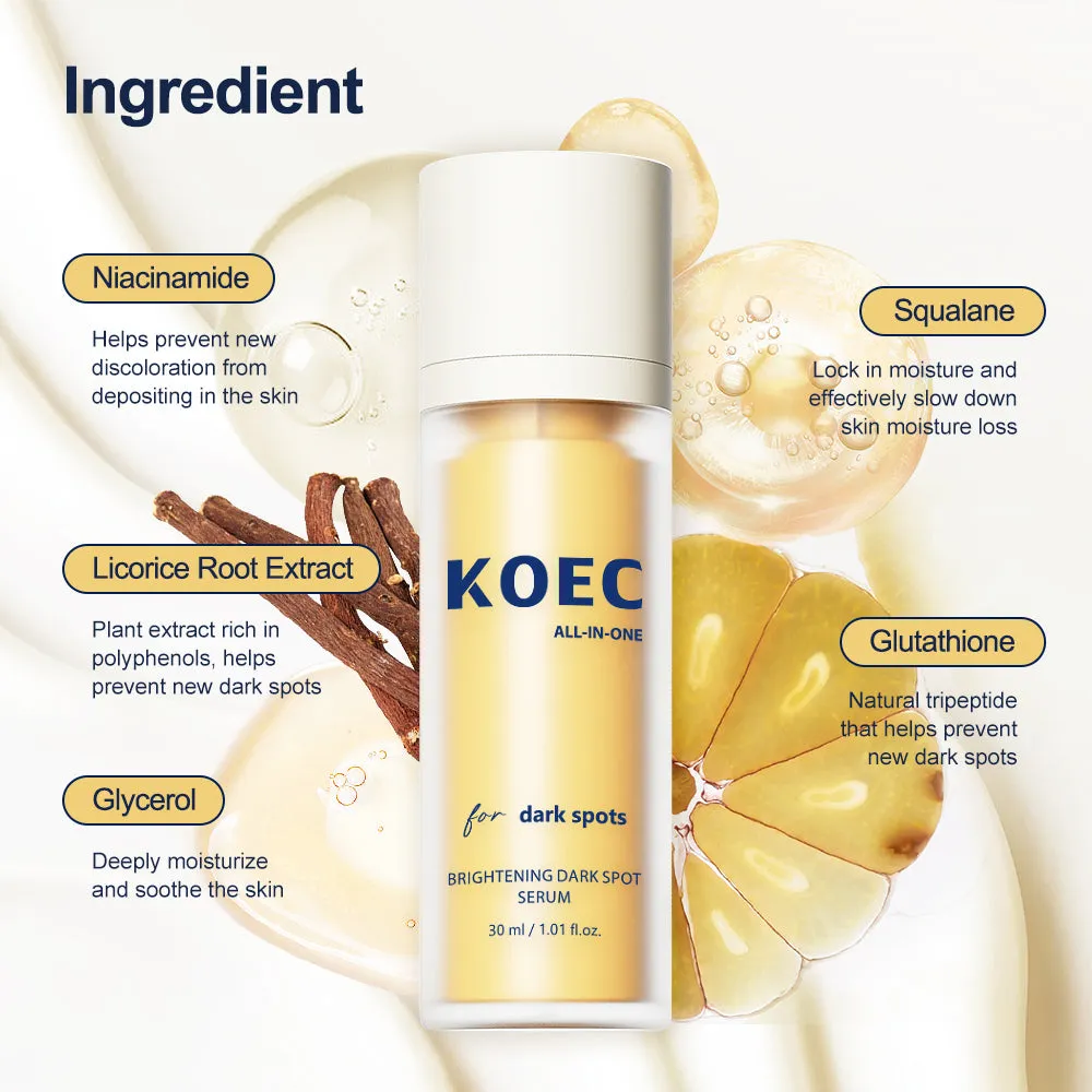 KOEC Brightening Dark Spot serum 1 stk mod pigment