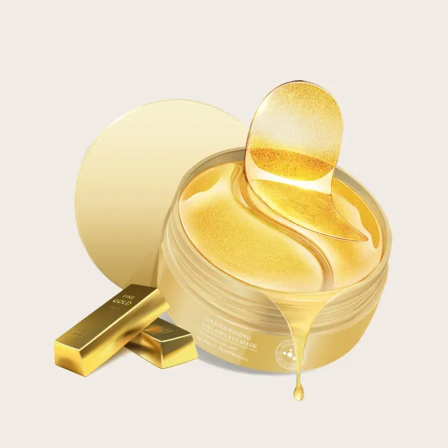 KOEC 24K Gold Collagen øjenmaske 60 stk fugtgivende