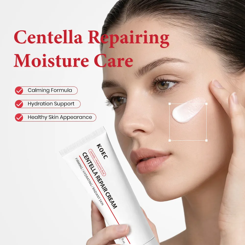 KOEC Centella repair creme til tør hud uden parfume