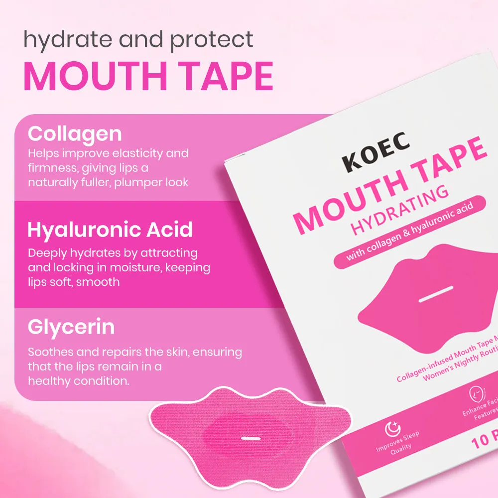 KOEC Hydrating Sleep mundtape 3x10 stk nat