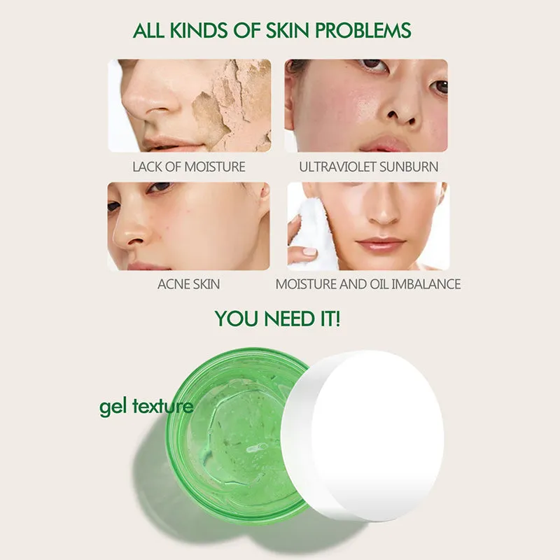KOEC Cucumber Aloe natmaske gel 150g til tør hud