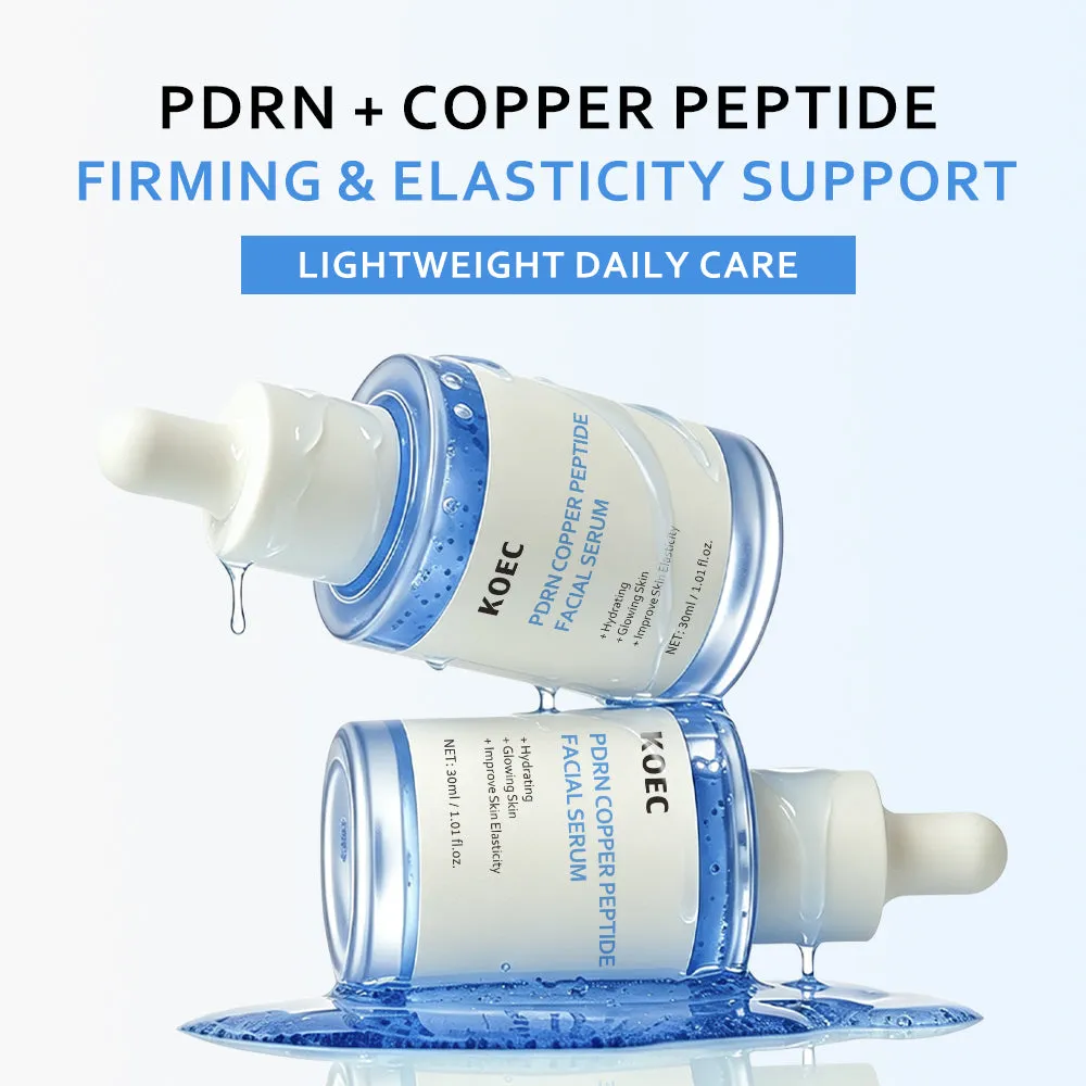 KOEC PDRN Copper Peptide ansigtsserum opstramning