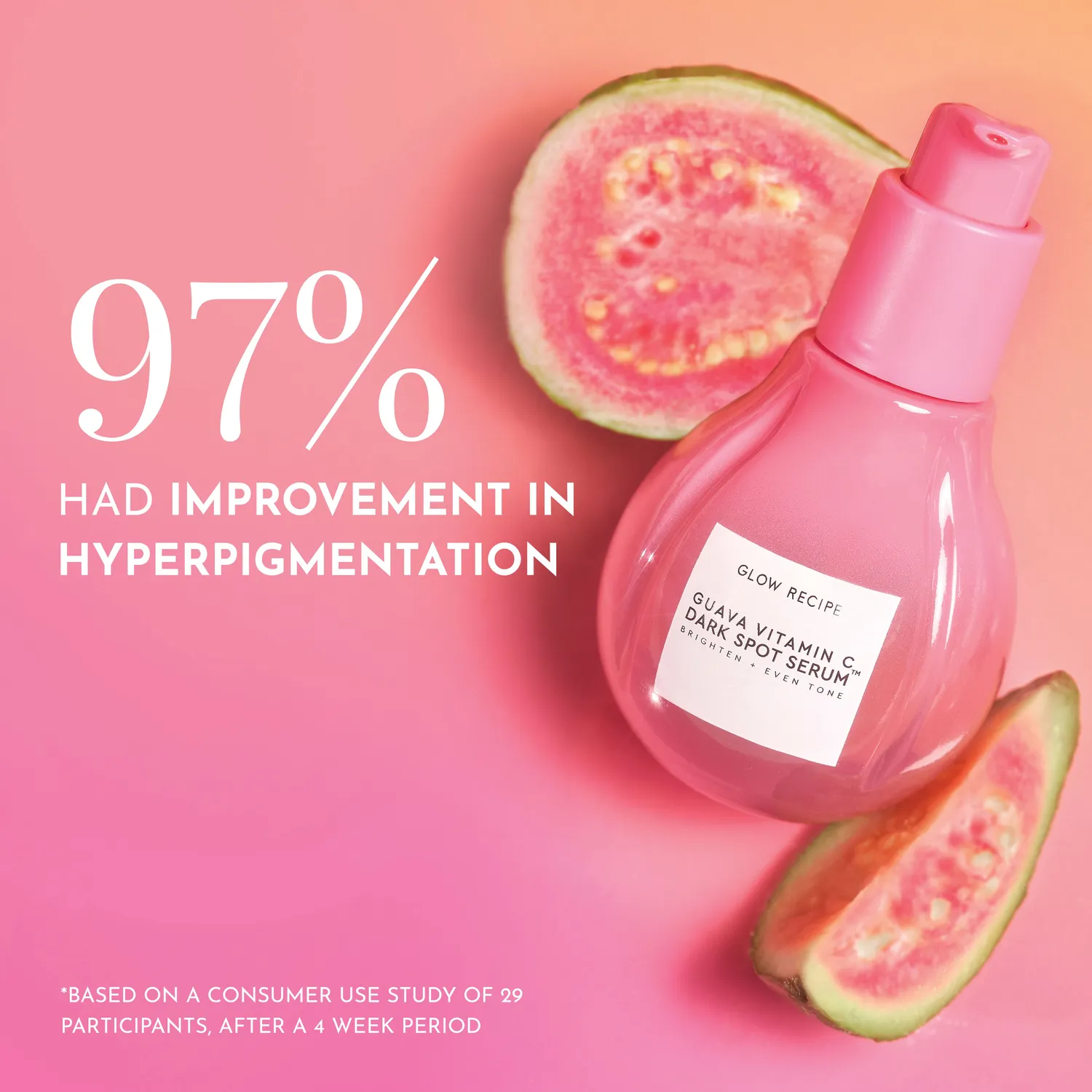 Glow Recipe Guava Vitamin C Dark Spot Serum 30 ml pigmentpletter