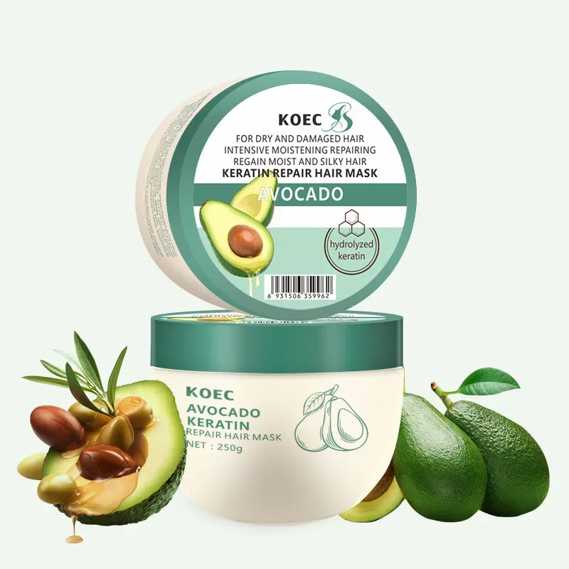 KOEC Avocado Keratin Repair hårmaske 250 g avocado