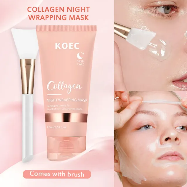 KOEC Collagen Night Wrapping Mask natmaske 1 stk kollagen