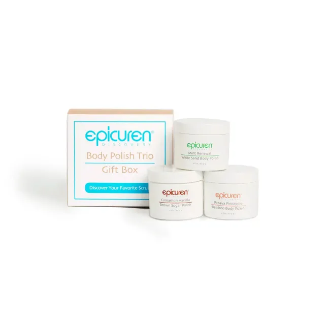 Epicuren Body Polish Trio bodyscrub 3 x 59 ml gaveæske