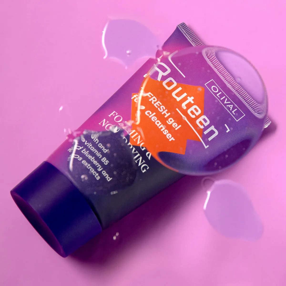 Olival Routeen reFRESH Gel Rensegel teen og uren hud