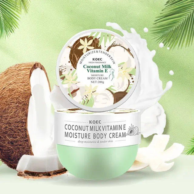KOEC Coconut Milk Vitamin E Moisture Bodycreme kokos