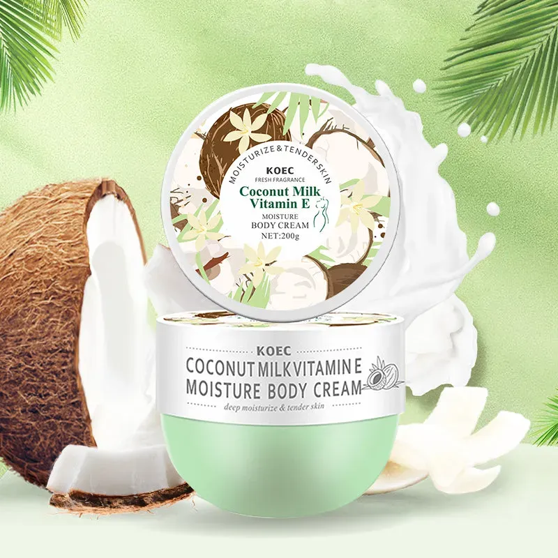 KOEC Coconut Milk Vitamin E Moisture Bodycreme kokos