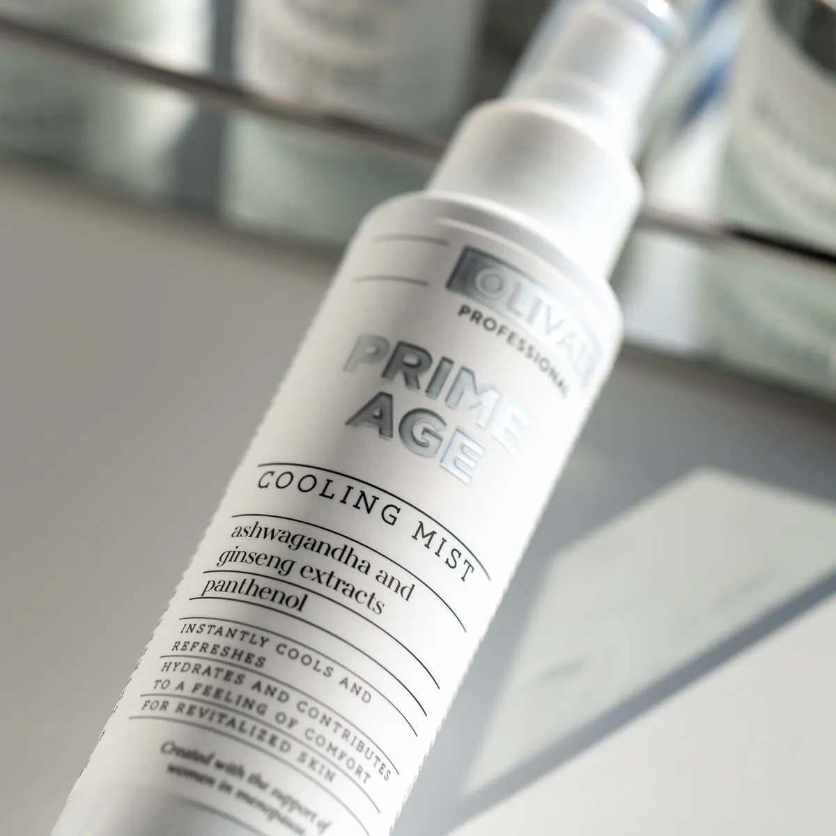 Olival Prime Age Cooling Face and Decollete Mist ansigtsspray kølende