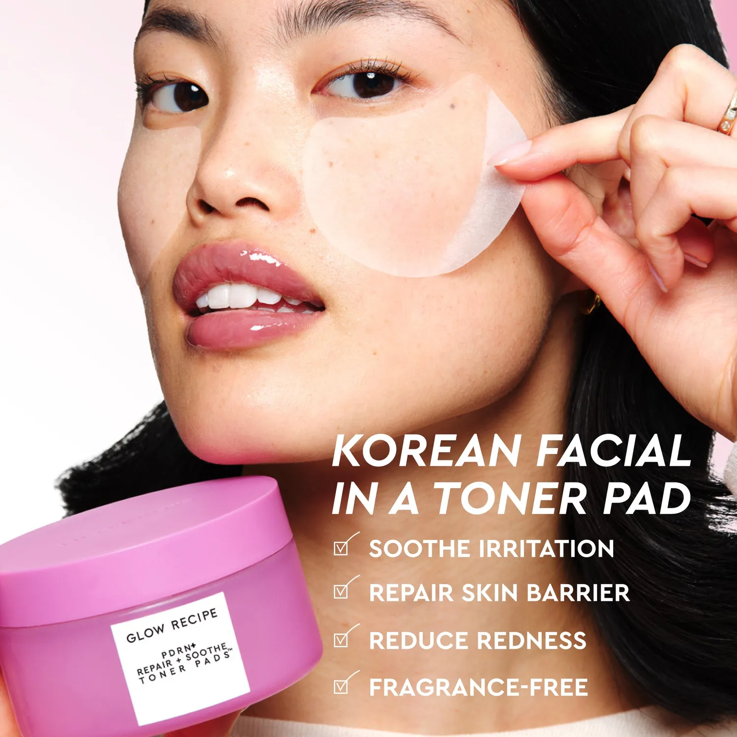 Glow Recipe Korean Toner Pad Trial Set pads 12 stk lys