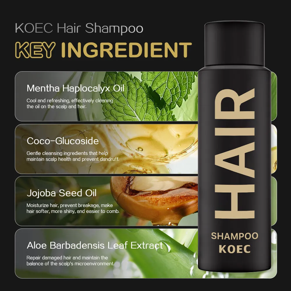 KOEC Hydrating Shampoo & Conditioner Set 2x200g til tørt hår