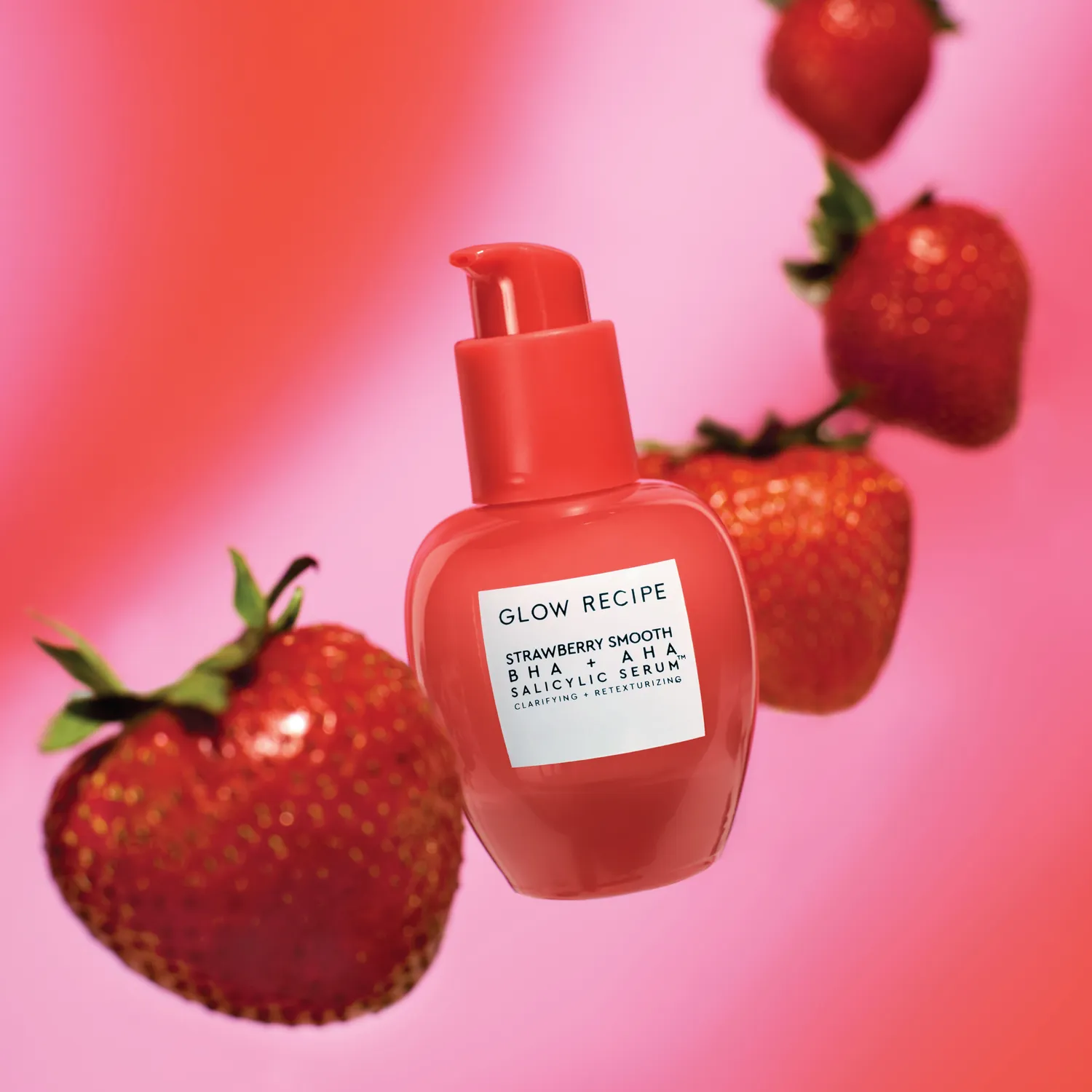 Glow Recipe Strawberry Smooth BHA AHA Salicylic serum 30ml urenhed